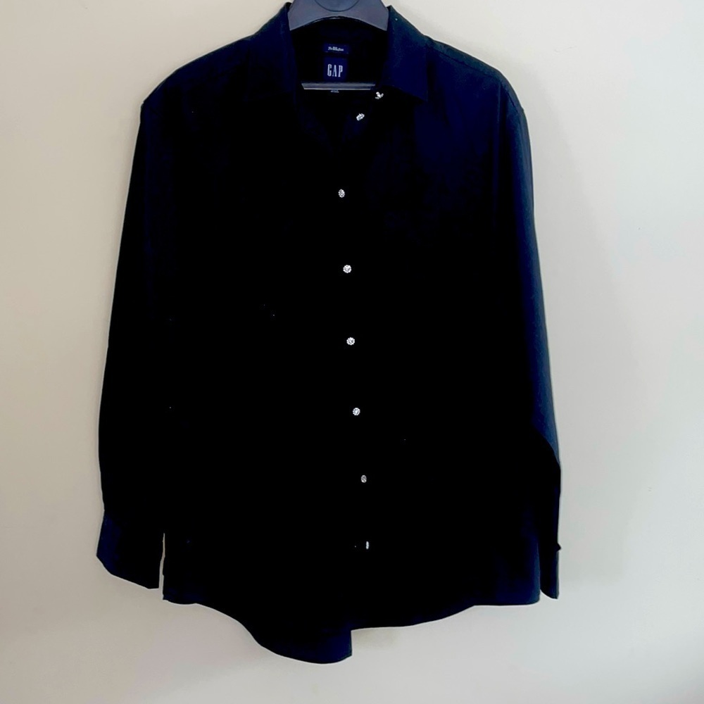 Rhinestone cotton Big Shirt Gap. Womens size Medium tall